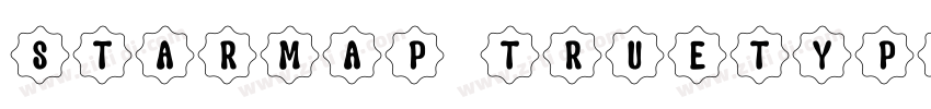 starmap truetype字体转换